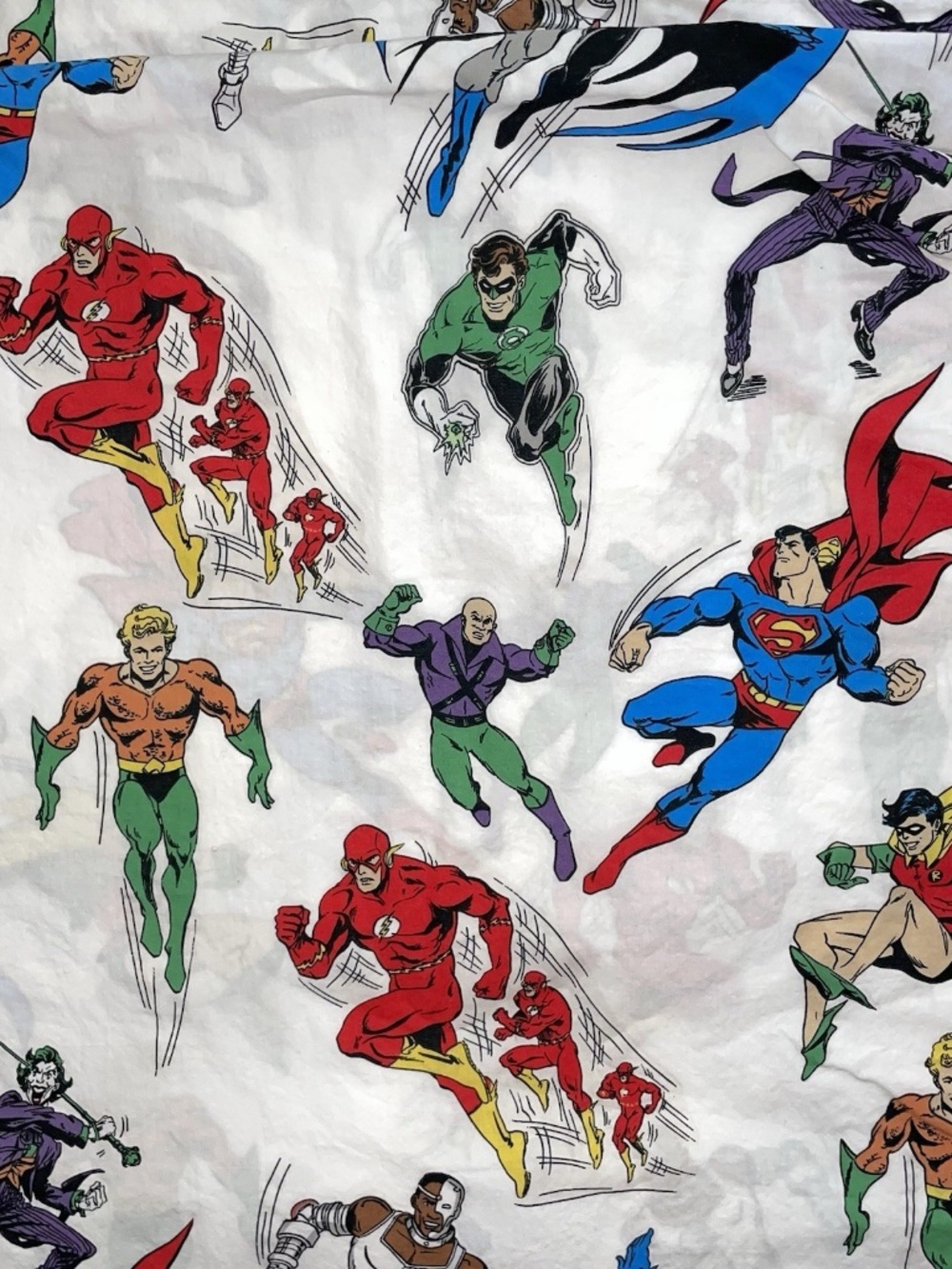 Pottery Barn Kids Justice League Full Flat Sheet